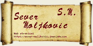 Sever Moljković vizit kartica